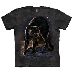 NWOT The Mountain Graphic T-shirt Panther Portrait